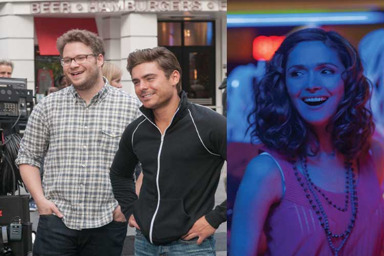 Neighbors Seth Rogen Zac Efron And Rose Byrne On Behaving Badly On Set Interviews Articles 5575